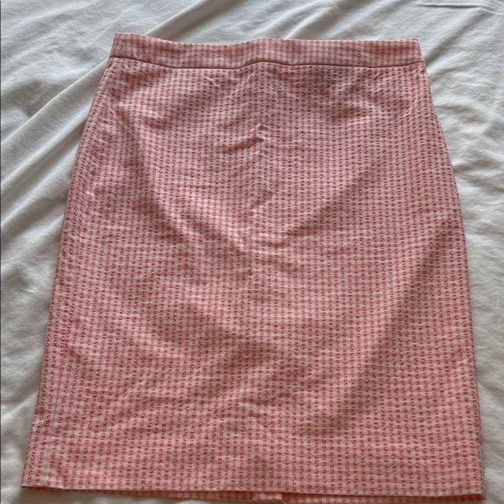 J. Crew Pink Pencil Skirt